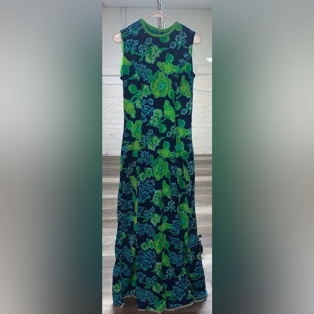 Vintage 1960s Keram New York Maxi Dress
